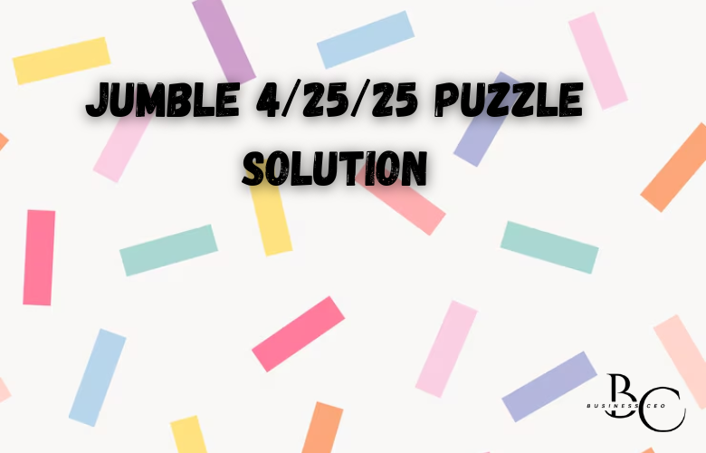 jumble 4/25/25