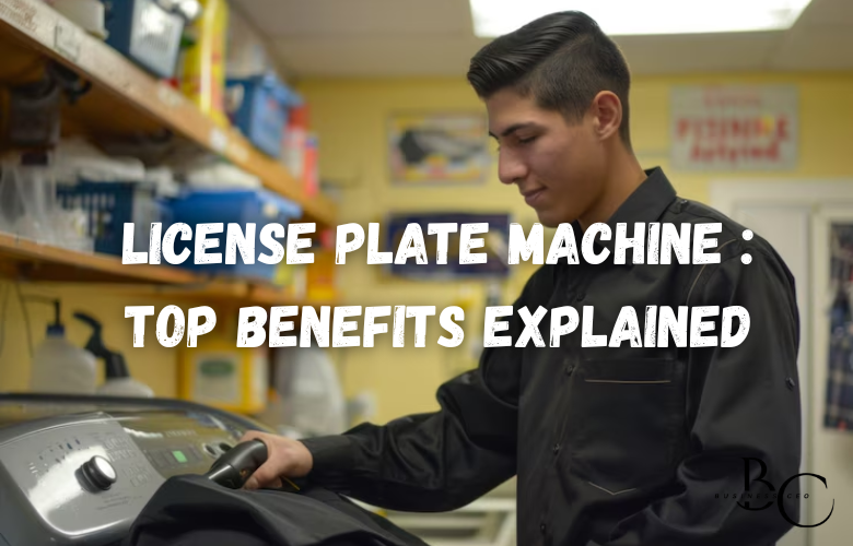 License Plate Machine