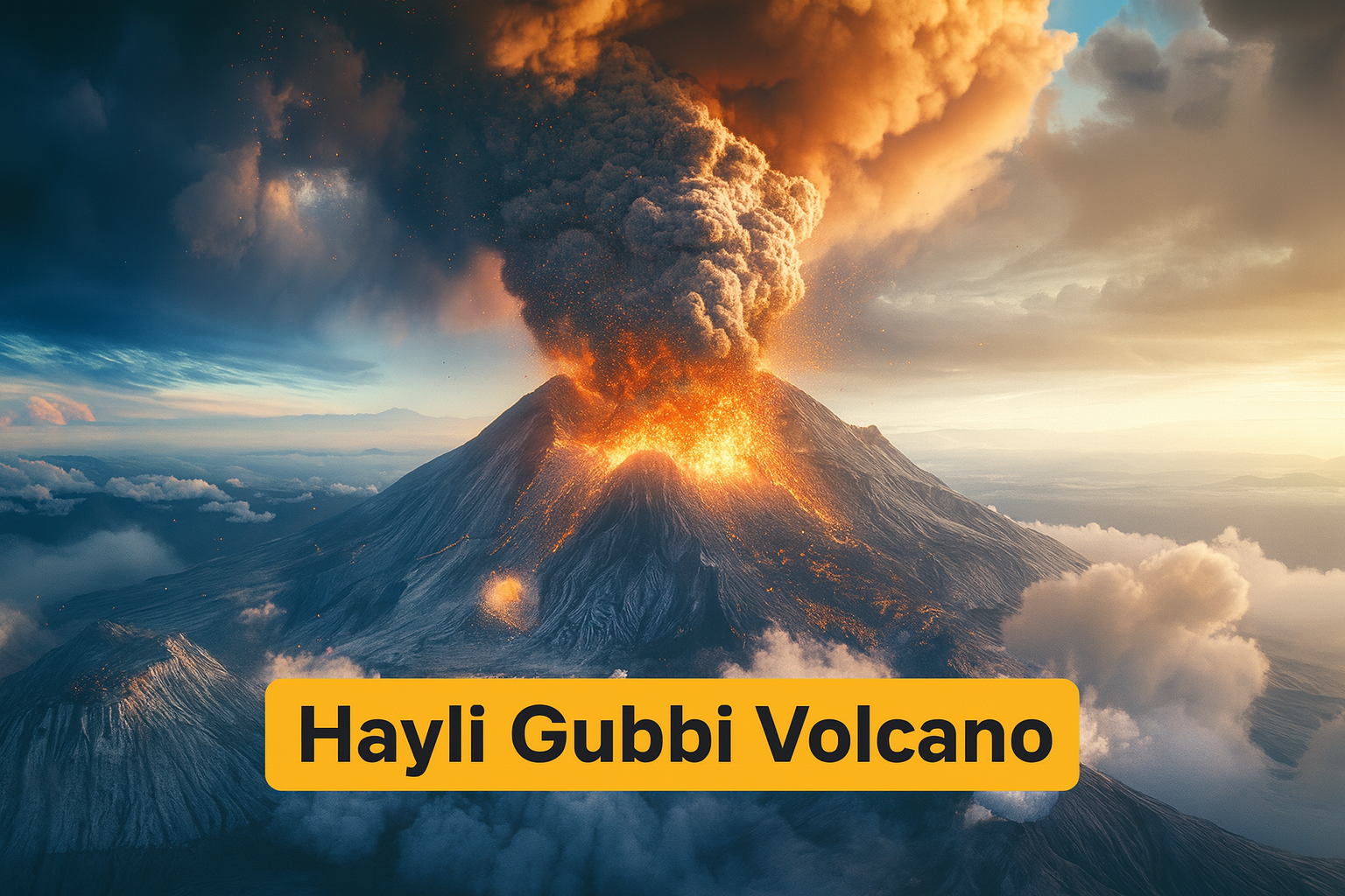 Hayli Gubbi Volcano: Eruption After 12,000 Years Explained | BBC Report